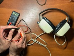 Vintage headphones USSR 9 ohm START soviet union