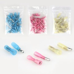 200pcs Heat Shrink Bullet Wire Connectors 22-10AWG Male Female Crimp Terminals