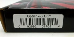 Audioquest OptiLink-3 1 meter Digital Toslink Fiber Optic Cable