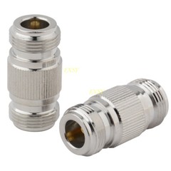 N Female to N Female RF Coaxial Converter Coax Adapter N-N F/F
