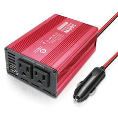 300W 600W Car Power Inverter Laptop Charger DC12V to AC110V Converter Dual USB