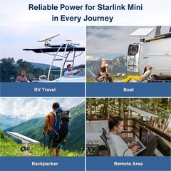 2/5/10M For Starlink Mini DC Power Cable Replacement Cable Waterproof Outdoor