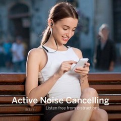 TaoTronics BH042 Earbuds ANC Actice Noise Cancelling NeckBand IPX5 Bluetooth 5.0