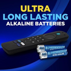 AAA Alkaline Batteries 24 Pack Powermax Battery 10 Year Shelf Life Long Lasting