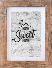 Califortree 5×7 Picture Frame – Can Display Photo 4×6 with 5×7, Rustic Brown