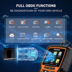 Auto Engine Trouble Code Reader OBD2 Scanner Diagnostic Tool Live Data Stream