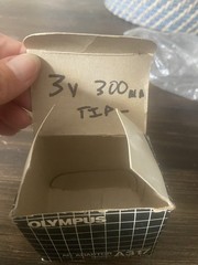 Genuine Olympus Microcassette AC Adapter 3V 300mA P/N A317