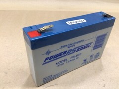 Power Sonic PS-670 6V 7 Amp Hr Sealed Battery #4015K28IAC