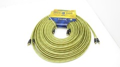 50′ ft Hi-Def Gold X Composite RCA L & R Audio And Video Cables Y, PR, Pb