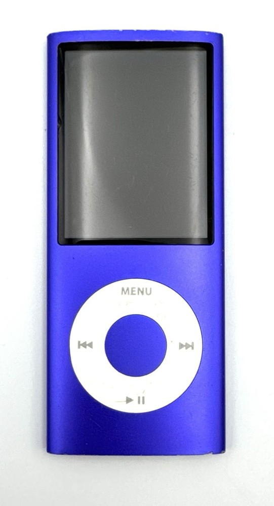 Apple iPod Nano 4th Generation Purple MP3 Player 8GB Model A1285 – Tested