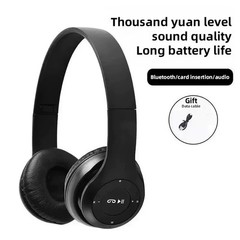 Wireless Headphones Bluetooth Noise Cancelling Stereo Earphones Over Ear Headset