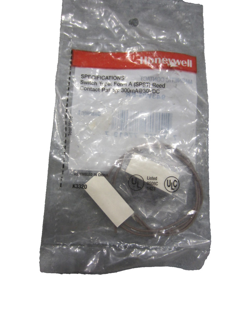 HONEYWELL SWITCH TYPE FORM A (SPST) REED CONTACT RATING 300 mA@30VDC