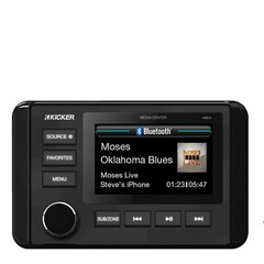 Kicker 51KMC4 Marine Dual-Zone Media Center Receiver w/Bluetooth/AM/FM/WB/USB