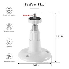 4 Pack Adjustable Security Wall Mount for Arlo or Pro Camera Indoor Outdoor Cam