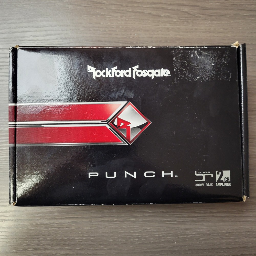 Rockford Fosgate Punch PBR300X2 300W 2-Channel Compact UTV Motorcycle Amplifier