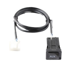 20Pin Auxiliary Stereo Adaptor for Toyota Cars 2007 2009 with AUX Cable