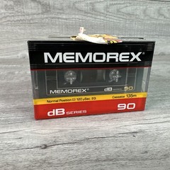Lot of 4 Memorex 90 dB Series Blank Audio Cassette Tape Factory Sealed