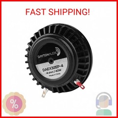 Dayton Audio DAEX32EP-4 Thruster 32mm Sound Exciter – 40 Watts RMS 4 Ohm Imepeda