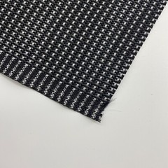 Quality Black White Strip Woven Amplifier Speaker Grill Fabric Cloth 29″ x19″