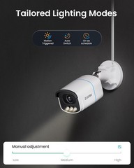 ZOSI 4K 8MP PoE Add-on Camera Person Vehicle Detect 2 Way Talk For ZOSI PoE NVR