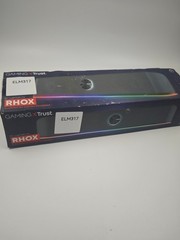 Gaming Trust RHOX RGB Illuminated Soundbar USB PC Laptop TV Speaker
