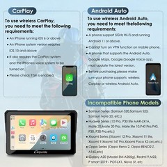 Carpuride W702BS Carplay Android Auto BMW Moto Stereo OEM Transmission Controlle