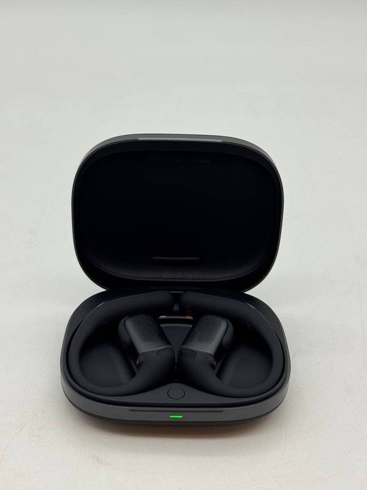 Shokz – OpenFit Pro Open-Ear Bluetooth Active Noise Reduction – Black or White