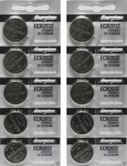 10 x SUPER FRESH Energizer CR2032 CR 2032 Lithium Battery 3V Coin Cell Exp. 2035