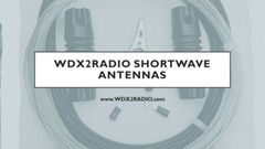 Shortwave Radio Receiver Antenna 100′ Bare Copper Longwire EZ UP w/inst