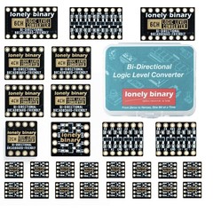 27 Pcs Logic Level Converter Kit – Multi-Channel Bi-Directional 3.3V to 5V Sh…