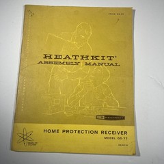 Lot of 4 Heathkit Assembly Manuals GD-97, GD-77, GD-113 and GDA-209-1