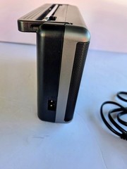 AM FM Portable Radio Battery Operated by 4X D Cell Batteries or AC Power Transis