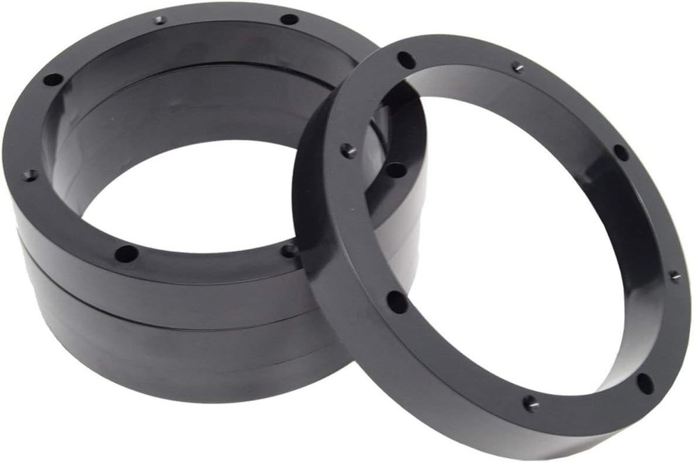 2 Pair 8″ ABS Plastic Speaker Spacer Rings Subwoofer Custom Mounting Adapter