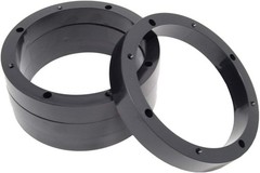 2 Pair 8″ ABS Plastic Speaker Spacer Rings Subwoofer Custom Mounting Adapter