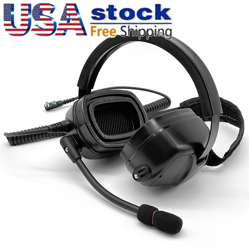 Heavy Duty Headset Push To Talk Yes For K-plug TK2170 TK2180 TK3170 TK2307 Radio