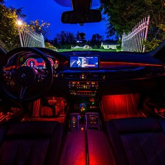 10M RGB 8 in 1 RGB Car Atmosphere Interior LED Guide Fiber Optic Ambient Light