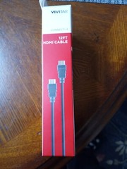 Vivitar 12′ 24K Gold Plated HDMI Cable Able to support 4K, 3D, and other color