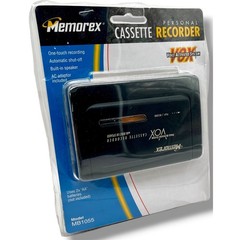 Memorex MB1055 Personal Cassette Recorder VOX Voice Activated System AC Adapter