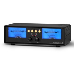 Douk Audio VU2 Dual Analog VU Meter Display 4-way RCA Audio Selector Splitter