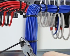 250FT Blue 8 Gauge Speaker Wire or Amp Power Wire Ground Car Audio Flexible