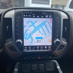 4+64G Android Car Radio Tesla Screen GPS for Chevy Silverado GM Sierra 2014-2018