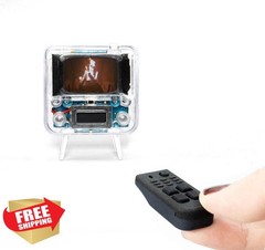 TinyCircuits TinyTV 2 Clear Mini TV