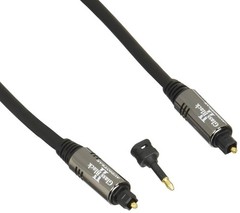 AUDIOTRAK Glass Black 2 Plus 1m Optical Digital Cable WiseTech Japan New