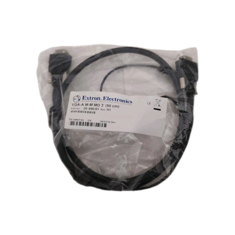 Extron Electronics VGA M-M 3ft Cable 90cm 26-490-01