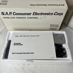 N.A.P Consumer Electronics Wireless Remote Control Unit VCA 106 VSQS 0071 NOS
