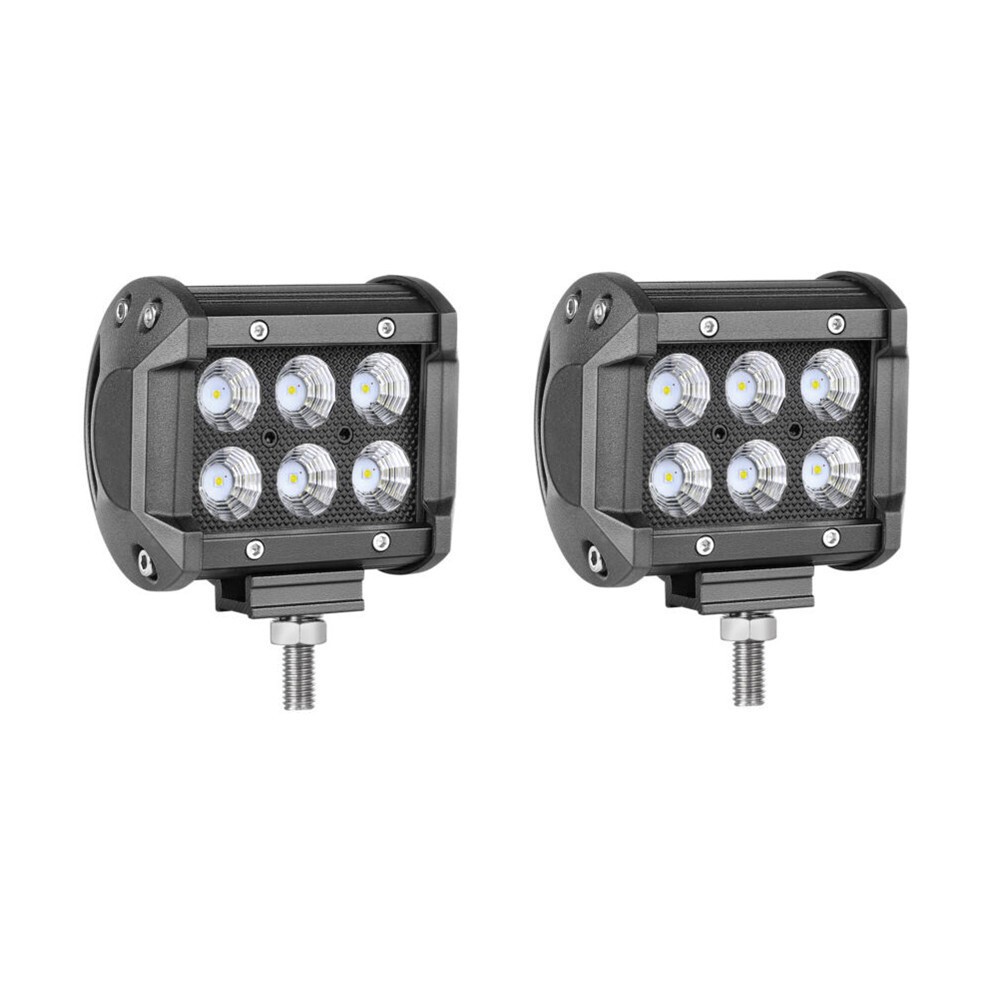 2x 3″ Inch LED Work Cube Light Bar Pods fog Lamps for Pickup SUV UTV 4WD offroad