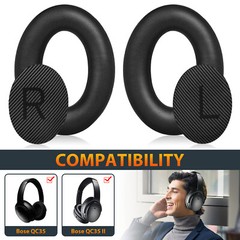 Replacement Ear Pads Cushion for Bose QuietComfort QC35/QC35 II Headphone Earpad