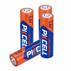 Combo 24 AA/AAA 1.5V Batteries AA LR6 Alkaline + AAA R03P Zinc-Carbon Battery