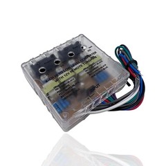 4CH Hi Low RCA Line Converter + Built-in Remote Turn-On, Ground Loop Isolator