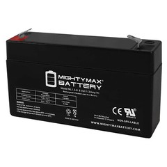 Mighty Max 6V 1.3AH Replacement Battery Compatible with Power Patrol SLA0865
